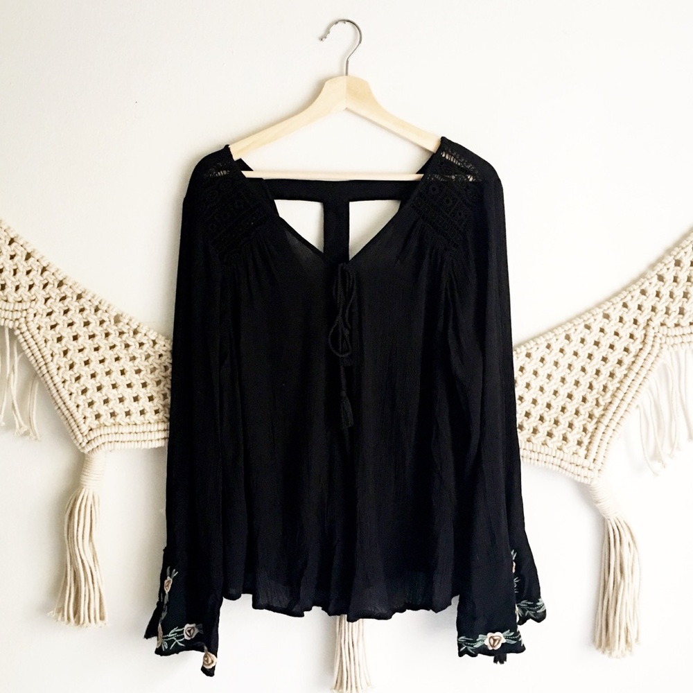 Band of Gypsies Bohemian Crochet Top